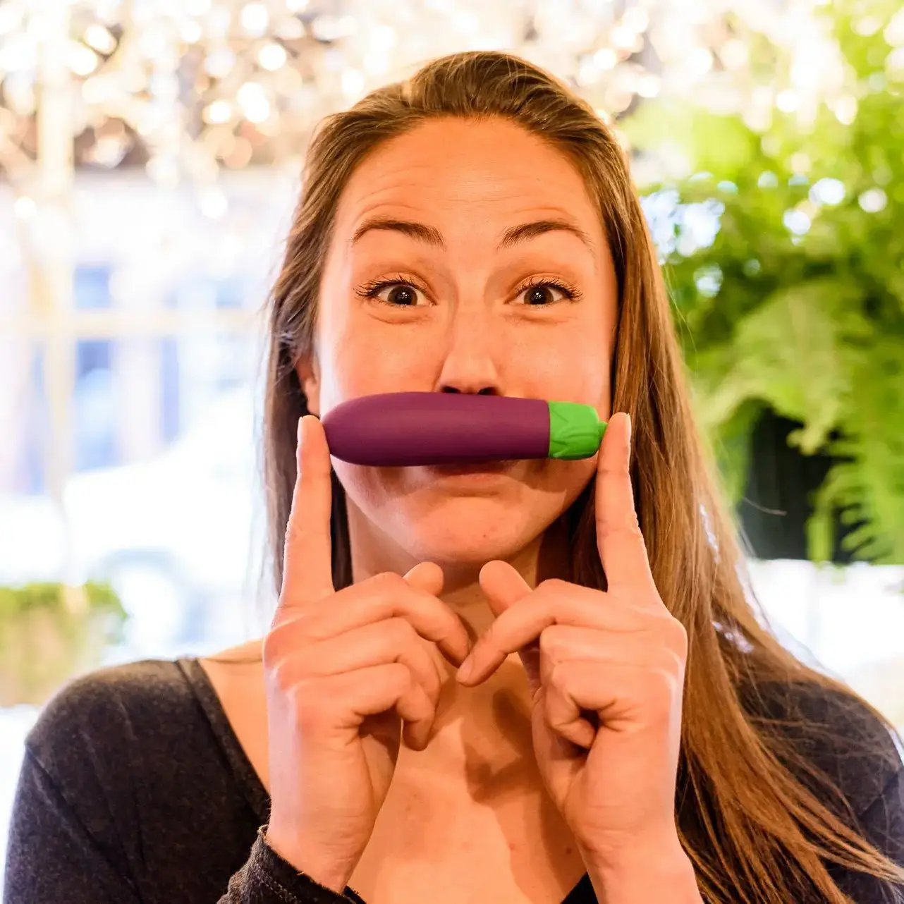 Eggplant sextoys emojibator